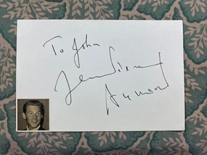 Jean-Pierre Aumont - Day for Night - Assignment in Brittany - Signed Autograph - Picture 1 of 2