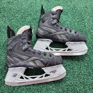Reebok Ribcor Titanium Pump Hockey Skates JR  Size 3.5 D Shoe Sz 5 Youth Kids 