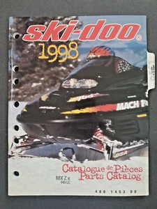 1998 Ski Doo MX Z x 440LC Snowmobiles Original Dealer Parts Book Manual Catalog - Picture 1 of 3