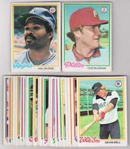 1978 TOPPS BASEBALL PICK YOUR CARD / COMPLETE YOUR SET #1-386