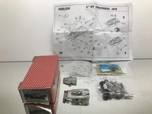 TRON MMK015 FERRARI 312 B3 SPAZZANEVE 1972 F1 -1:43- METAL UNBUILT KIT IN BOX - Imagen 1 de 11