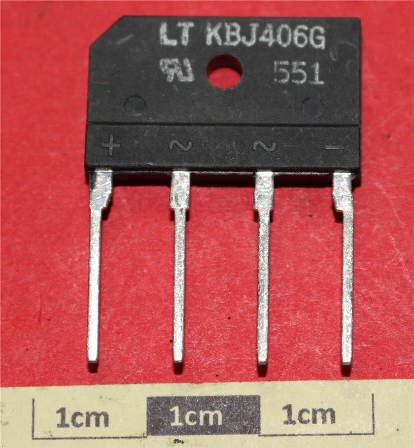 UNKNOWN KBJ406G SIL Bridge Rectifier 600V 4A