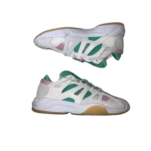 Adidas Dimension Low Men's Shoes Size 10.5 White Hi-Res Green CG6531 White Cloud - Picture 1 of 5