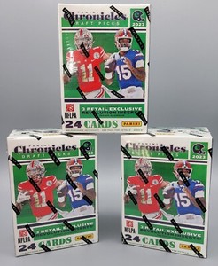 NEW SEALED LOT OF (3) 2023 Panini Chronicles Draft Picks Football Blaster Boxes 