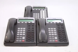 Lot of 3 Toshiba DKT3220-SD Phone Warranty Business Office 20-Button Strata Gray - Picture 1 of 3
