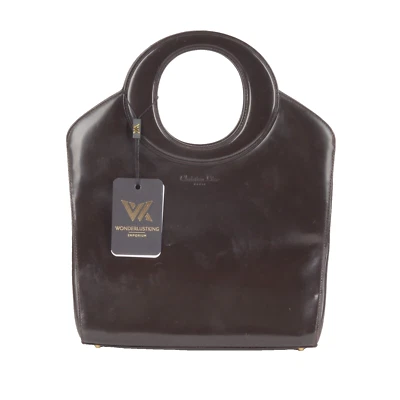 CHRISTIAN DIOR O-Bag Shiny Vintage Luxus Designer Handtasche Selten OP: 900 € - Bild 1 von 4