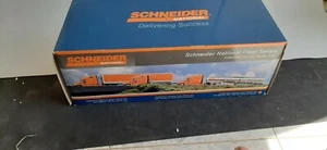 1/50 (1/48) TWH Sword Freightliner Century East Flatbed Trailer Schneider truck - Picture 1 of 11