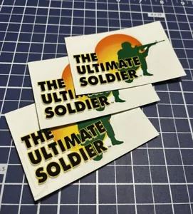 Adesivi Ultimate Soldier 21st Century Toys Convention X3 - Foto 1 di 3