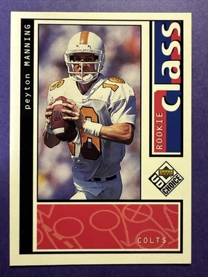 Peyton Manning 1998 UD Choice RC #193 Colts Broncos Tennessee Volunteers - Image 1 of 2