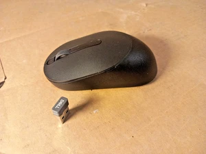 Dell Mobile Wireless Mouse Black, MS3121Wp + DONGLE - Picture 1 of 14