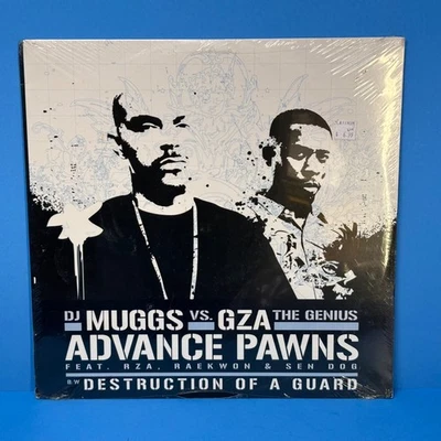 DJ MUGGS vs GZA - ADVANCE PAWNS (12")  2005!!  RARE!!  RZA + RAEKWON!!  WU-TANG - Image 1 of 3
