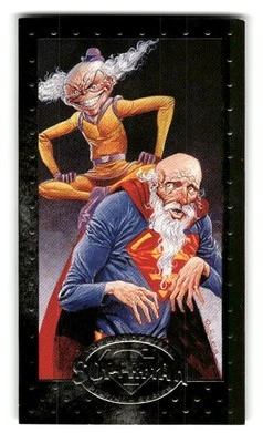 1994 Superman The Man of Steel Platinum Trading Card #44 The Malevolent Mr. Mxyp - Image 1 of 4