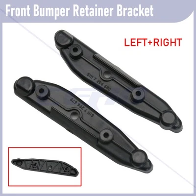 Par de soportes laterales de parachoques delantero para BMW 428i 430i 435i 440i 2014-2020 51117294679 Foto 1 de 4