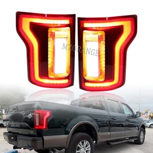 Pair LED Tail Light For Ford F-150 F150 2015 2016 2017 Rear Brake Stop Lamps L+R - Picture 1 of 12
