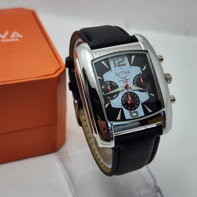 ACTIVA SL188-001 Quartz Analog Women’s watch Day-Date SWISS Movt WR 30M  - Image 1 of 4