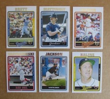 2005 TOPPS RETIRED BASEBALL CARD SINGLES COMPLETE YOUR SET PICK CHOOSE