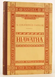 Scenes from the Song of Hiawatha 1922 Samuel Coleridge-Taylor 'African Mahler' - Imagen 1 de 9