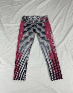 Fiber Women Multicolor Athletic Colombian Compresión Leggings One Size - Picture 1 of 11