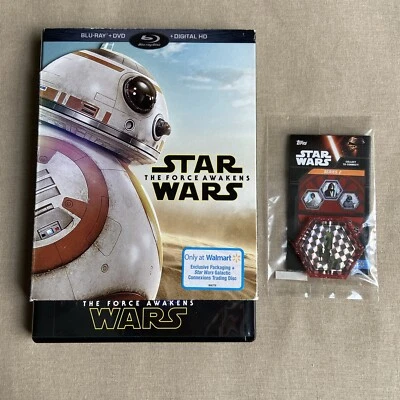 Star Wars VII: The Force Awakens 7 (Blu-ray, DVD BB-8) RED Starfield CONNEXIONS - Image 1 of 4