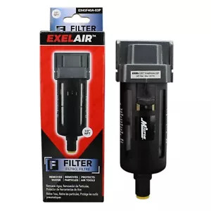 Filtro aria EXELAIR® EX45F40A-03P 3/8" NPT policarbonato FRL - Foto 1 di 6