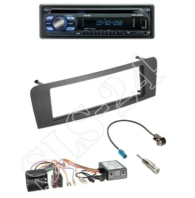 Caliber CD USB Radio+CAN-Bus Quadlock+Blende für Mercedes A-Klasse (W176) ab2013 - Bild 1 von 3