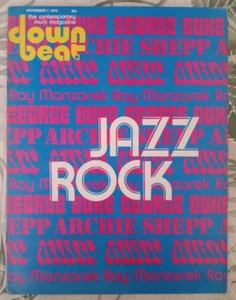 DOWN BEAT MAGAZINE No 18 NOV 1974 GEORGE DUKE / ARCHIE SHEPP - Picture 1 of 7