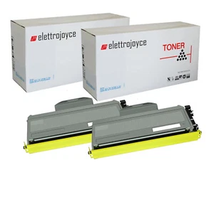 2 TONER TN 2320 COMPATIBILE PER BROTHER MFC L2700DW L2700DN L2701 L2740DW - Foto 1 di 1