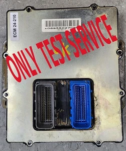 Engine control module ECM TEST  Service  185186172 case Ls tractor John Deere - Picture 1 of 8