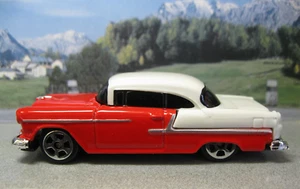 1955 Chevrolet Bel Air! red white 210 150 coupe chevy - Picture 1 of 6