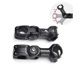 MTB Road Bike Fork Stem Riser 25.4/31.8mm Adjustable Mountain Bicycle Handlebar - Picture 1 of 14
