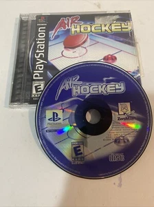 Air Hockey [Sony PlayStation 1, 2003] Complete w/ Manual Tested Works ZeniMax - Picture 1 of 5