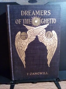 1898 "Dreamers of the Ghetto" by I. Zangwill Good First Edition Unmarked HC - Picture 1 of 8