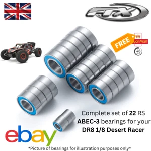 FTX DR8 Desert Racer 6S Complete Bearing Kit - Picture 1 of 1