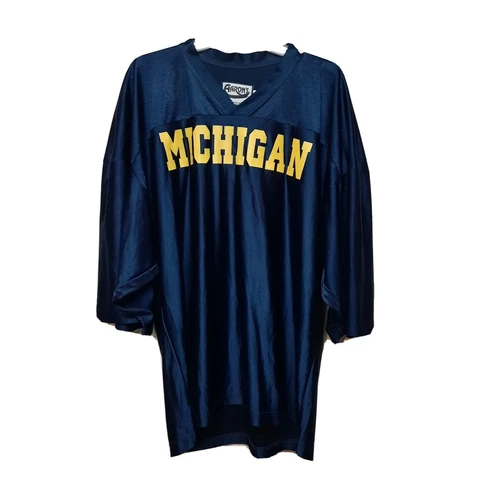 Vintage University Of Michigan Team Pullover VNeck Jacket XL UofM 90’s Aaron's Cover