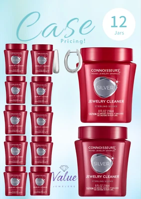 ONLY $6.29 ea! 12 PACK CASE Connoisseurs Silver Jewelry Cleaner Tarnish Remover - Image 1 of 4