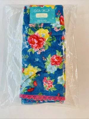 Juego de 3 toallas de cocina florecientes de lujo The Pioneer Woman de gran tamaño 20"x30", Foto 1 de 4