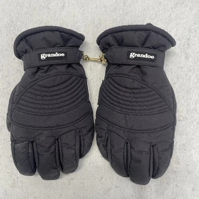 Guantes de esquí Grandoe para hombre grandes Drigard negros aislados Foto 1 de 3