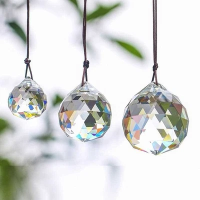 A+++ 60mm Faceted Crystal Ball Chandelier Prisms Ceiling Lamp 60mm - Image 1 of 2