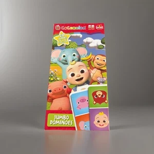 Cocomelon 28 Jumbo Dominoes Matching and Number Recognition Game 2-4 Players, 3+ - Picture 1 of 2