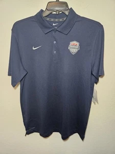 Polo universitario de baloncesto Nike Team USA para hombre azul marino #M51300 talla grande nuevo con etiquetas - Imagen 1 de 10