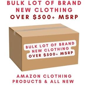 $500+ Bulk Wholesale Lot Mostly Women's Clothing - Amazon Brands - ALL NEW - Picture 1 of 23