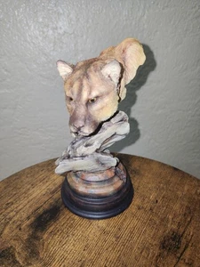 Mill Creek Studios Catamount Cougar Sculpture Figurine by Stephen Herrero - Picture 1 of 9