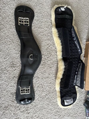 Black County Logic Dressage Girth 20” 22” Black GIRTH ONLY - Image 1 of 4