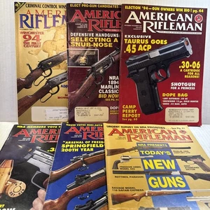 American Rifleman Magazine Lot 6 –1993+1994 – NRA Firearms Six Vintage Issues - Picture 1 of 5