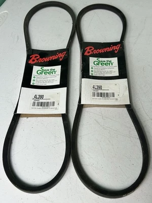 LOTE DE 2 correas en V Browning 4L390 FHP Foto 1 de 2