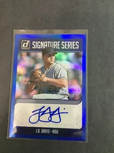 F161,877  2018 Donruss Signature Series Blue #16 J.D. Davis ASTROS/99 - Picture 1 of 1