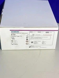 LKCT1 Siemens Immulite 1000 Canine Total T4 (100 Tests/Kit) - Picture 1 of 3