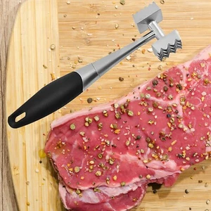 Stainless Steel Meat Tenderizer steak Chicken Beef Hammer Kitchen Mallet Tool - Picture 1 of 4