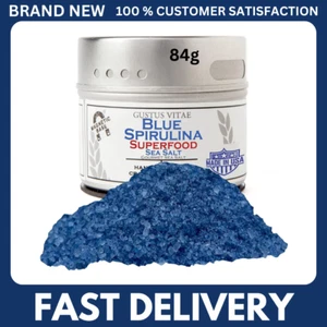 Blue Spirulina Superfood Sea Salt | All Natural, Ultra Premium Gourmet - Picture 1 of 9