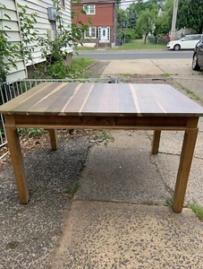 Real Wooden Table - Picture 1 of 3